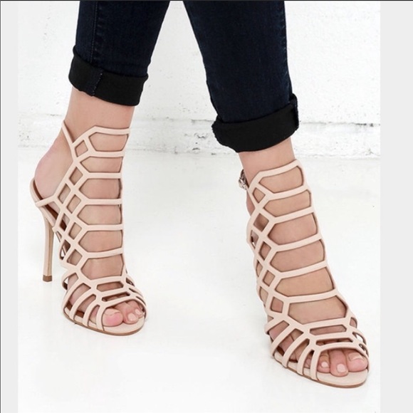 steve madden caged sandals